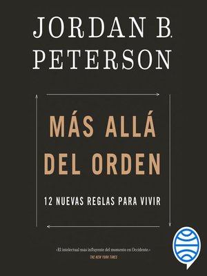 Más allá del orden - Audiobook